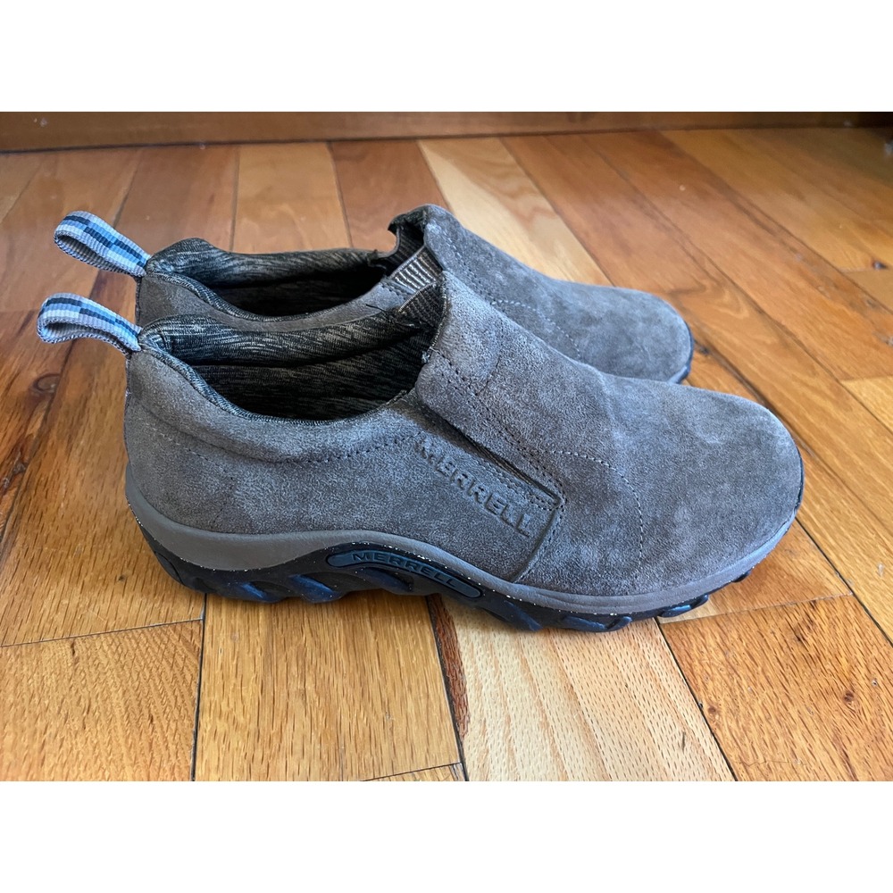 Merrell Kids‎ Era Moc Gray Suede Slip-On Shoes Size 5